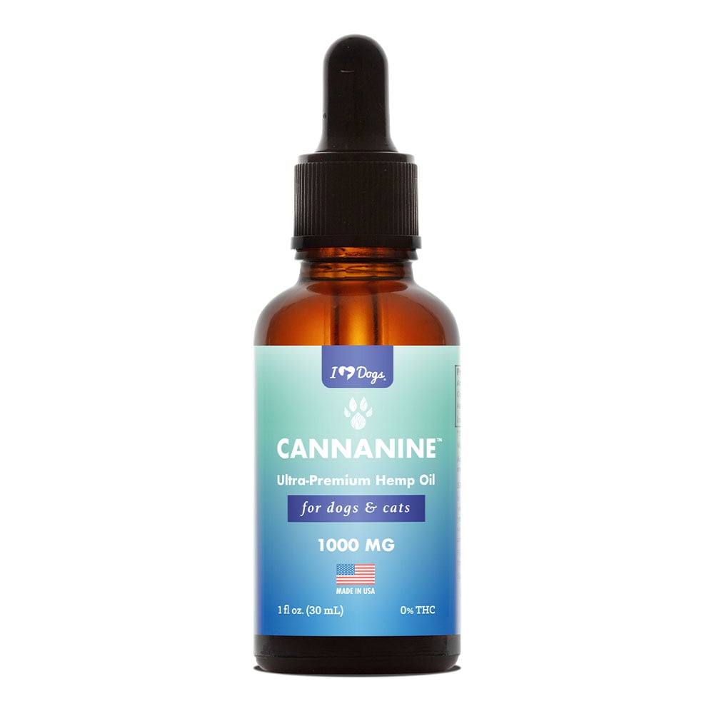 Cannanine™ Ultra-Premium Broad Spectrum Hemp CBD Oil For Dogs (1000 mg)